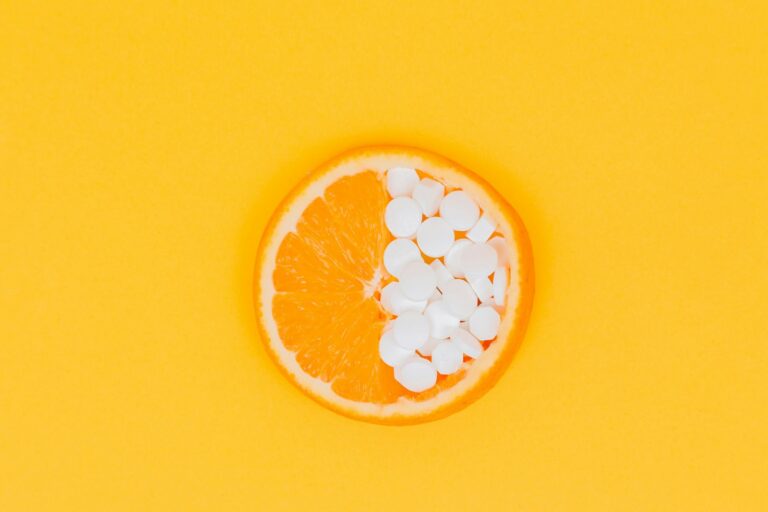 Sinaasappelschijfjes rijk aan vitamine C voor een gezonde huid